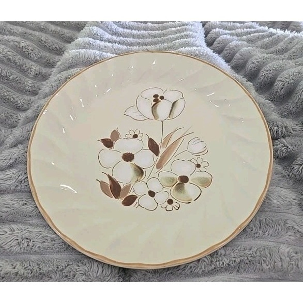 Hearthside Stoneware Sculptura Japan Hand Painted 10.5" VINTAGE EUC!!